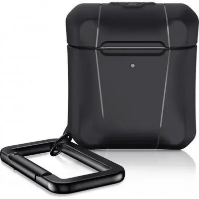 Itskins, Ohišje za slušalke AirPods Spectrum Solid, Črna