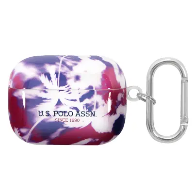 U.S Polo, Ohišje za slušalke Airpods za Airpods Pro Palm Anti-choc, Vijolična
