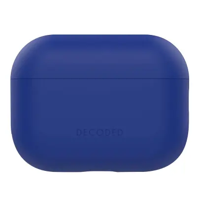 Decoded, Ovitek za AirPods Pro 3 iz mehkega silikona, odporen na udarce, Aircase serija, Modra