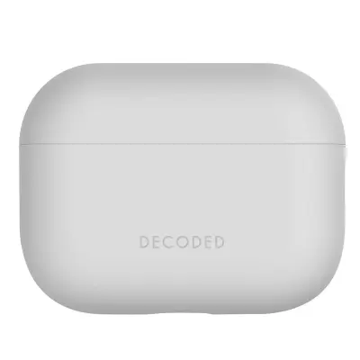 Decoded, Ovitek za AirPods Pro 3 iz mehkega silikona, odporen na udarce, Aircase serija, Bela