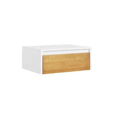 Nočna omarica Predal Barva Bela 40x29.8x15.6cm FBT174-E-WN