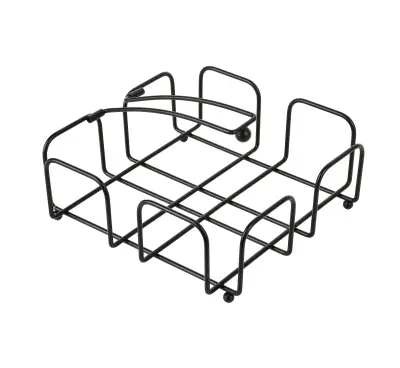 Stojalo za serviete kovina Modern Kitchen MODERN KITCHEN 19x19x7 cm črna 1 kos
