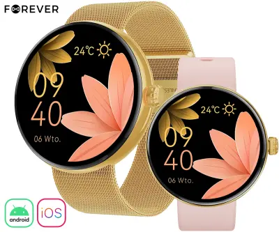 Vrnjen artikel - FOREVER ForeVive 5 SB-365 zlata pametna ura