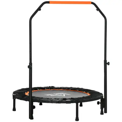 Trampolin za fitnes 102x102x99 cm Črna