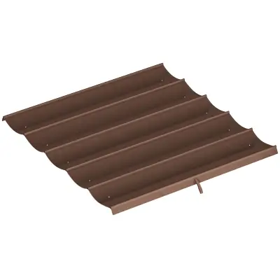 Zamenjava tende za pergolo 250x255 cm rjava