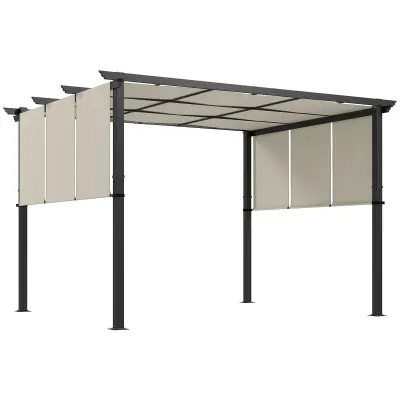 Pergola 357x296x235 cm Bež