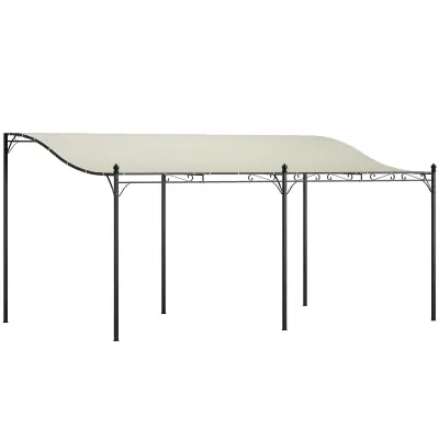 Pergola 491x298x253 cm Krem