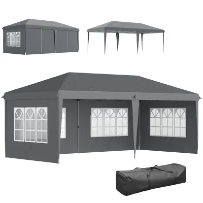 Paviljon 3x6 m Siva