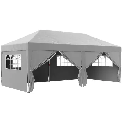Paviljon 590x295x285 cm Siva