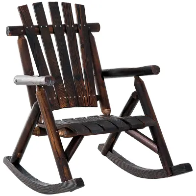 Gugalnik 97x69x93 cm rjave barve