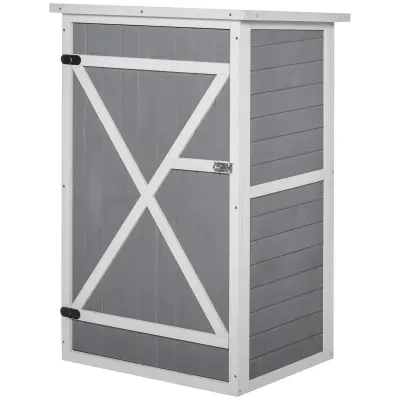 Vrtna lopa 75x56x115 cm črna siva bela