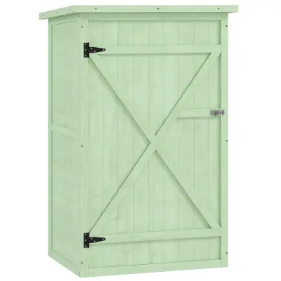 Vrtna omara 75x56x115 cm zelena