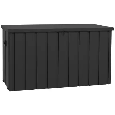 Shramba za vrtno prtljago 125x61x70 cm siva