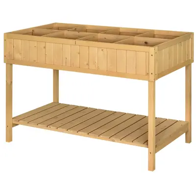 Mizica za sajenje 110x46x76 cm naravna