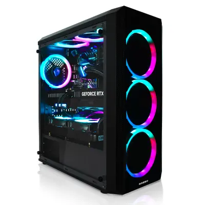 Greed® MK2 Pro - Gaming Pc / namizni računalnik - Intel Core i7 12700F + Nvidia RTX 5070 12GB - 4,9 GHZ - 32GB DDR4 RAM - 2TB SSD - WLAN - Win 11 Pro