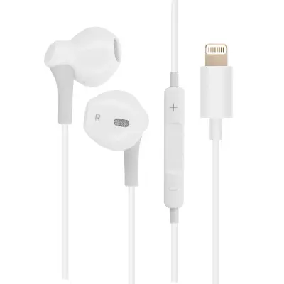 Naglavne slušalke Bluetooth s priključkom Lightning, Moxie - bele