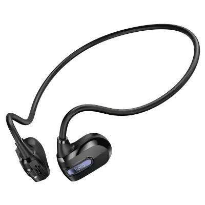 Hoko, Bluetooth slušalke z zračno prevodnostjo za tek in kolesarjenje, avtonomija 8h, Črna