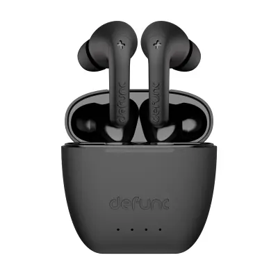 Defunc, Brezžične slušalke TWS Bluetooth 5.3, vodoodporne IPX4, model True Audio, Črna