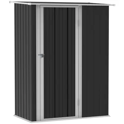 Vrtna lopa 142x84x189 cm temno siva