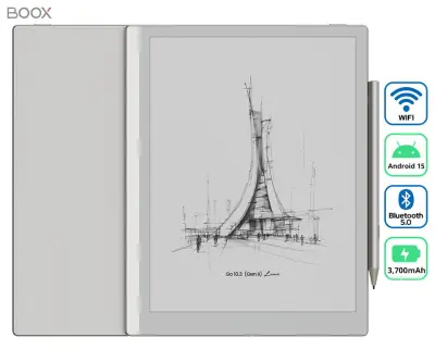 E-bralnik BOOX Go 10.3 Gen II Lumi