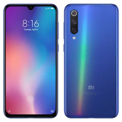 Obnovljeno - znaki rabe - Ecofone MI 9 SE 4G moder 128 GB 6 GB ram dual sim