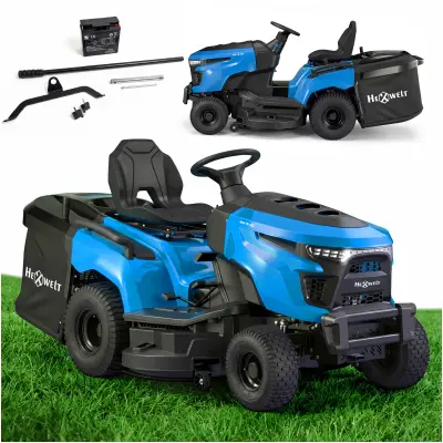 Vrtni traktor HEXWELT HW-TR-452 – 97 cm, 12,4 KM, hidrostatični pogon, 250 L