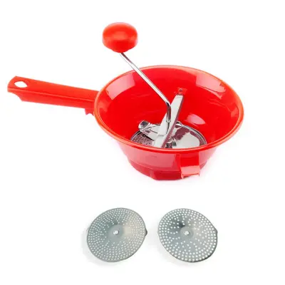 Tomatto Extranova pasirka 20cm z 2 nastavki rdeča / inox, pvc