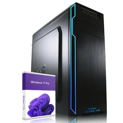 Greed® Ultra V2 PC - namizni / pisarniški računalnik - Intel Core i7 12700 - 4,9 GHZ - 16GB RAM - 1TB SSD + 1TB HDD - DVD+RW - WLAN - Windows 11 Pr