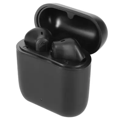 Akashi brezžicne slušalke s polnilno omarico, Bluetooth 5.0 Autonomy 20h IPx5 - crne