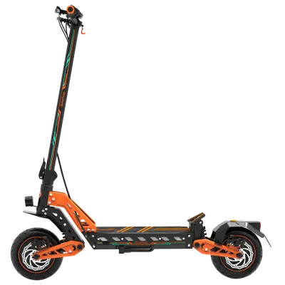 Električni skuter DriveTron DT10, dvojni motorji, 48 V 20,8 Ah, NFC, oranžen