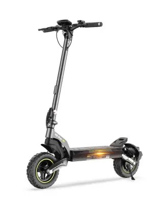 iScooter V5Pro električni skiro, baterija 48V 12,5Ah, 10-palčna gorska kolesa, 20 km/h, črna