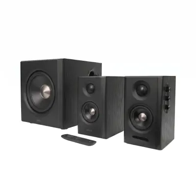Edifier S355DB 2.1 sistem zvočnikov, 150W, Hi-Res Audio, Bluetooth 6.0 LDAC, HDMI eARC, črn