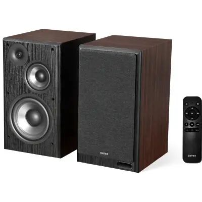 Edifier R2750DB MKII Aktivni Zvočniki 144W, 3-sistemski Studijski Monitorji, Bluetooth 6.0 LDAC, HDMI eARC & Sub-out - Oreh