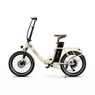 OneSport OT16-2 20" zložljivo električno kolo za potnike 250W 48V 17Ah, belo
