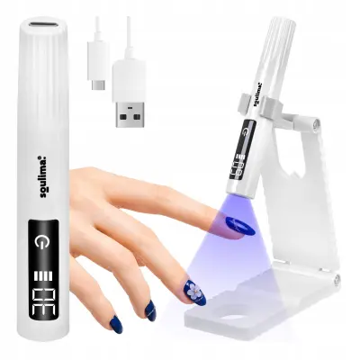 Aku. polnilna UV LED prenosna svetilka USB