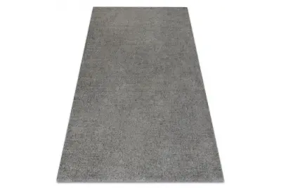 Volnena preproga BERBER LOOM siva - ROČNO TKANA mešanica, debela 150x200 cm