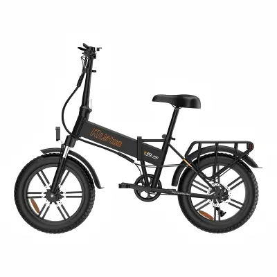 Zložljivo električno kolo RUITOO E20PRO, baterija 48 V 13 Ah, pomoč pri dosegu 80–100 km, črna