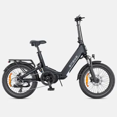 ENGWE L20 3.0 Pro električno kolo 250 W 100 Nm motor s srednjim pogonom - črna