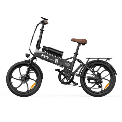 PVY Z20MAX električno kolo, dvojna baterija 36V 25,6Ah, senzor navora, črno