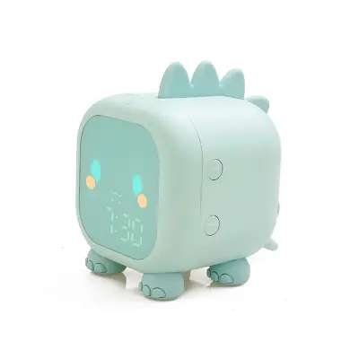 Mon Petit Dino Animirana otroška budilka Dvojna budilka, Modra