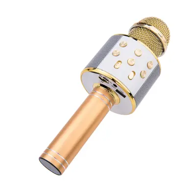 TechKidz, Bluetooth Micro Karaoke s funkcijo snemanja in režo za kartico Micro-SD, Zlata