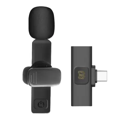 Brezžični mikrofon za pametni telefon USB-C, Bluetooth in vsesmerni z zmanjševanjem šuma - Puluz