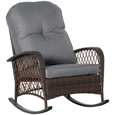 Gugalnik 75x103x96 cm rjave barve