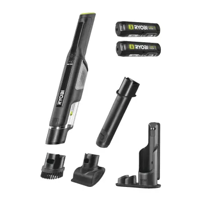 RYOBI RHV44-220G 4V USB akumulatorski ročni sesalnik (2x 2,0 Ah baterije + USB polnilni kabel)