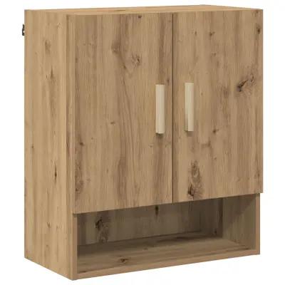 vidaXL Omarica na steni Oreh 60 x 31 x 70 cm Konstruiran les