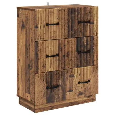 vidaXL Predalna omara Star les 66 x 34,5 x 87 cm Inženirski les