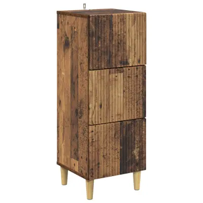 vidaXL Predalna omara Star les 33 x 34,5 x 90 cm Inženirski les