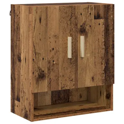vidaXL Omarica na steni Star les 60 x 31 x 70 cm Konstruiran les