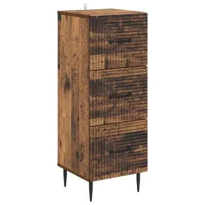 vidaXL Predalna omara Star les 33 x 34,5 x 89,5 cm Inženirski les
