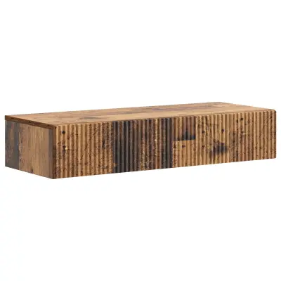 vidaXL Stenska stranska miza Star les 87,5 x 34,5 x 17 cm